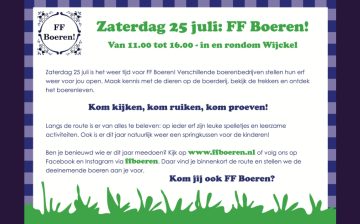 FF Boeren! in en rondom Wijckel
